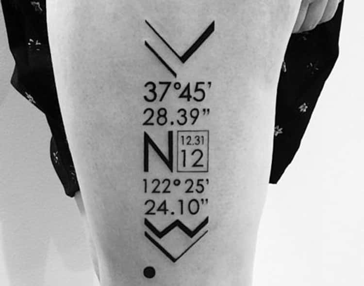 Number Tattoo Ideas